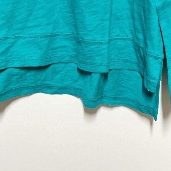 NWT Escape by Habitat Gone Glamping Peacock Print Top Sz L/XL - Picture 5 of 6